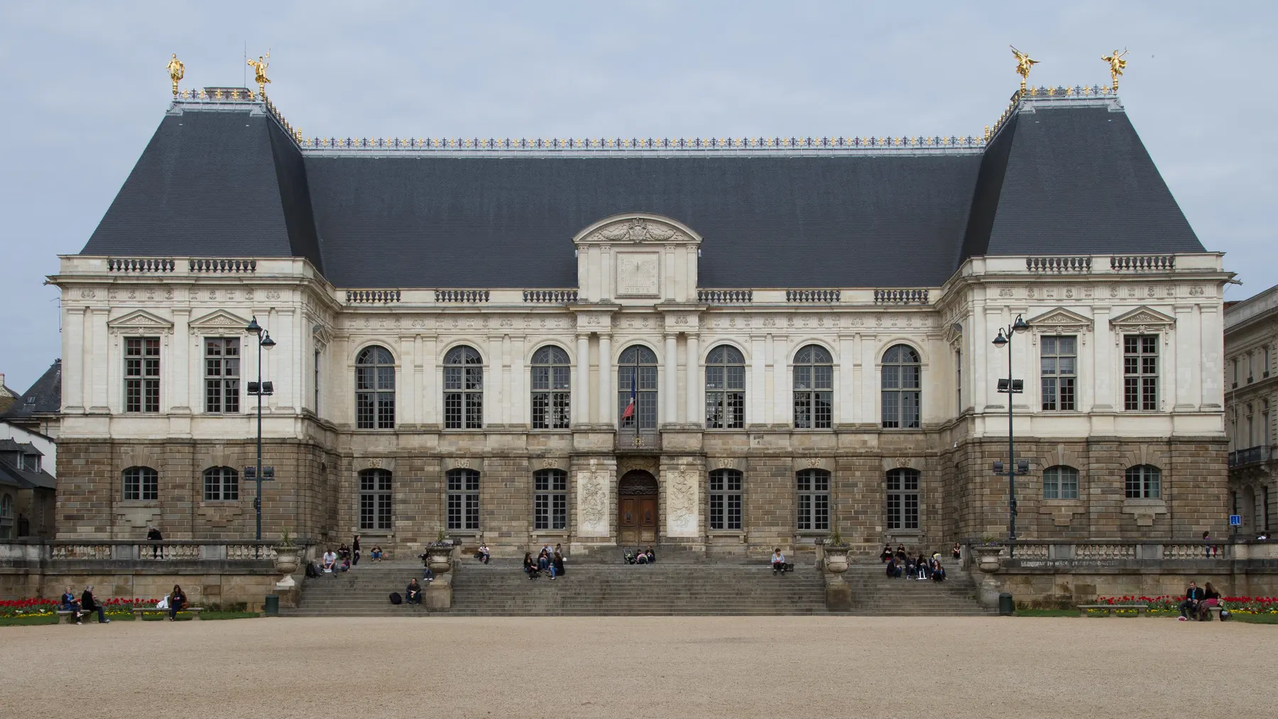 Le palais du Parlement de Bretagne, à Rennes